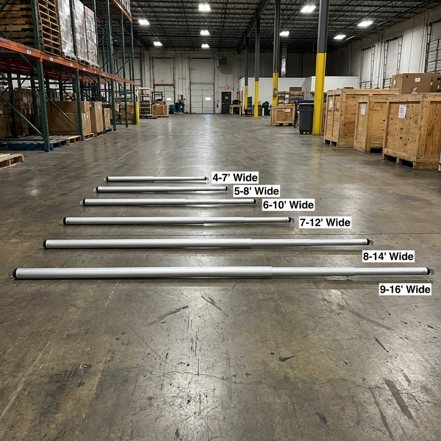 Adjustable Crossbar / Drape Support