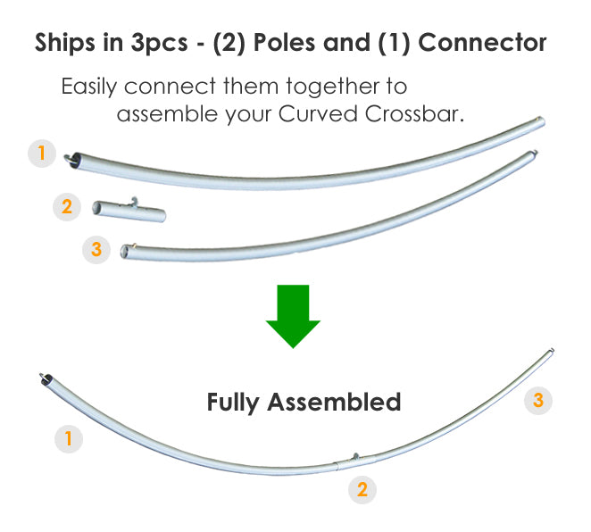 Curved Crossbar (Bar Only)