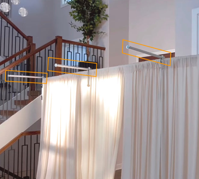 Slip-On Drape Support