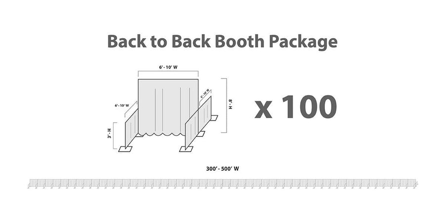 Trade Show Back-to-Back Booths