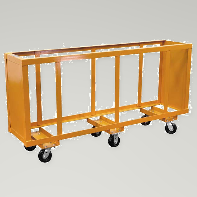 Upright Pipe Cart - 8ft