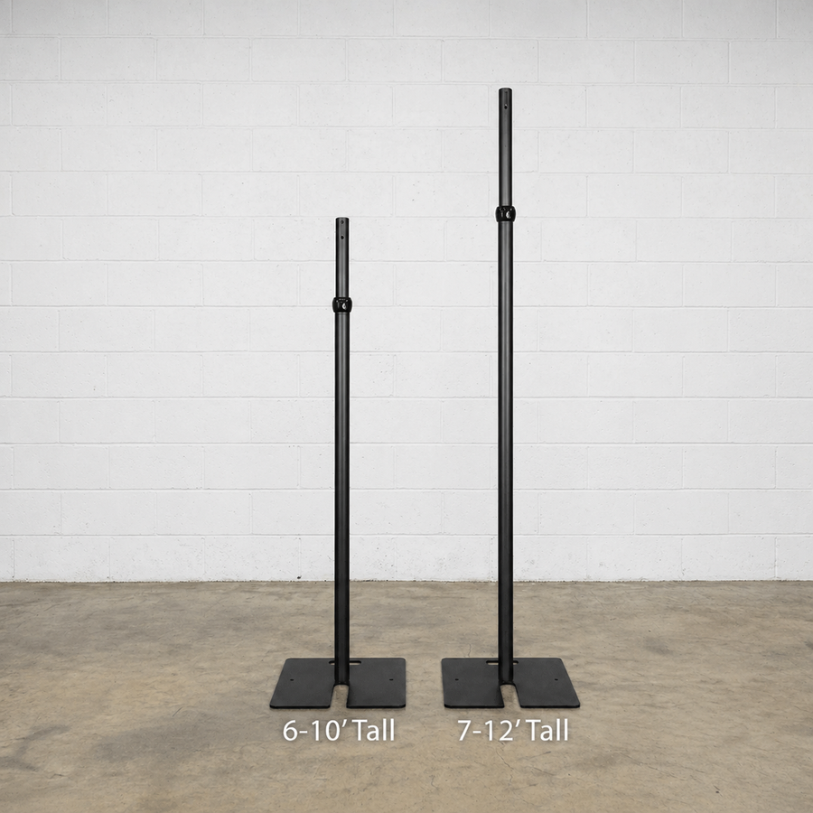 Black Anodized Uprights & Crossbars