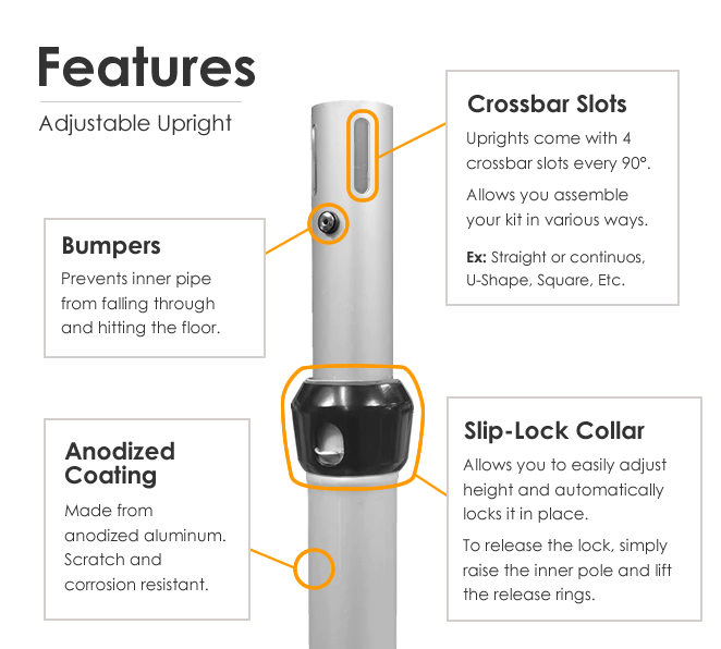 Adjustable Upright