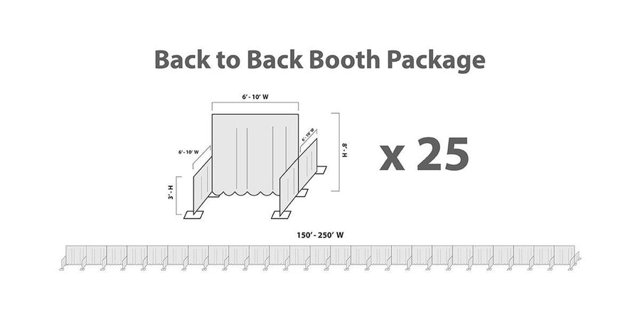 Trade Show Back-to-Back Booths
