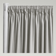 Interlock (Ecoline) Drapery Panels — Silver 1308 — authentic source, consistent neutral studio