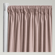 Interlock (Ecoline) Drapery Panels — Mauve/L 1804 — authentic source, consistent neutral studio