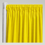 Interlock (Ecoline) Drapery Panels — Yellow 8186 — authentic source, consistent neutral studio
