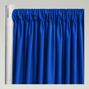 Interlock (Ecoline) Drapery Panels — Royal Blue 1146 — authentic source, consistent neutral studio