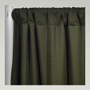 Scuba (Wrinkle-Free) Drapery Panels — Olive — authentic source, consistent neutral studio