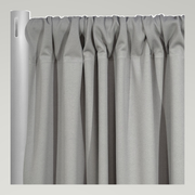Scuba (Wrinkle-Free) Drapery Panels — Silver 1310 — authentic source, consistent neutral studio