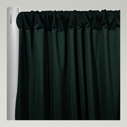 Scuba (Wrinkle-Free) Drapery Panels — Hunter Green — authentic source, consistent neutral studio