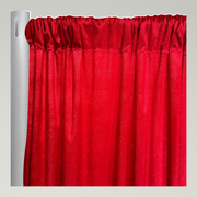 Lush Velvet Drapery Panels — Wine — authentic source, consistent neutral studio
