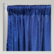 Lush Velvet Drapery Panels — Navy — authentic source, consistent neutral studio
