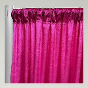 Lush Velvet Drapery Panels — Fuchsia — authentic source, consistent neutral studio