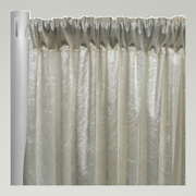 Lush Velvet Drapery Panels — Ivory — authentic source, consistent neutral studio