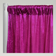 Lush Velvet Drapery Panels — Sangria — authentic source, consistent neutral studio