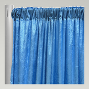 Lush Velvet Drapery Panels — Turquoise — authentic source, consistent neutral studio