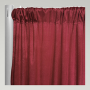 Lush Velvet Drapery Panels — Burgundy — authentic source, consistent neutral studio