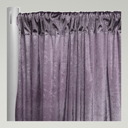 Lush Velvet Drapery Panels — Heather — authentic source, consistent neutral studio