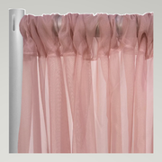 Voile Drapery Panels — Mauve 5 — authentic source, consistent neutral studio