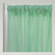 Voile Drapery Panels — Mint 1765 — authentic source, consistent neutral studio