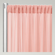 Chiffon Drapery Panels — Blush 4124 — authentic source, consistent neutral studio