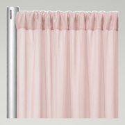Chiffon Drapery Panels — D/Rose 1160 — authentic source, consistent neutral studio