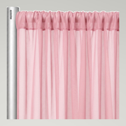 Chiffon Drapery Panels — D/Rose 1161 — authentic source, consistent neutral studio