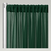 Chiffon Drapery Panels — H/Green 1235 — authentic source, consistent neutral studio
