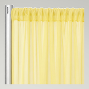 Chiffon Drapery Panels — Lemon Lush 7737 — authentic source, consistent neutral studio