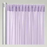 Chiffon Drapery Panels — Lilac 1172 — authentic source, consistent neutral studio
