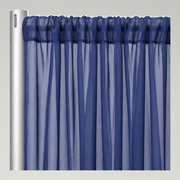 Chiffon Drapery Panels — Perry/D 1502 — authentic source, consistent neutral studio