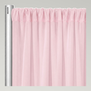 Chiffon Drapery Panels — Pink 5998 — authentic source, consistent neutral studio
