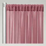 Chiffon Drapery Panels — Rose 1006 — authentic source, consistent neutral studio