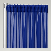 Chiffon Drapery Panels — Royal 1148 — authentic source, consistent neutral studio