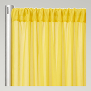 Chiffon Drapery Panels — Spa/Sorbet 615 — authentic source, consistent neutral studio