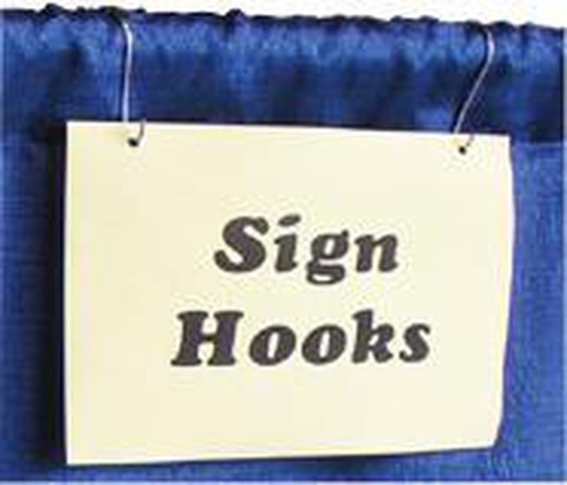 Sign Hooks - S Hooks (12 Pack)